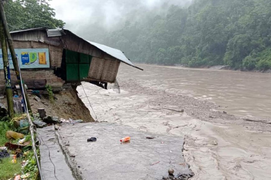 Teesta River Floods North Bengal After Cloudburst in Sikkim