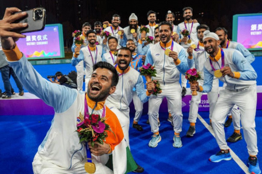India wins Asian Games gold in men's hockey, qualifies for Paris 2024 Olympics