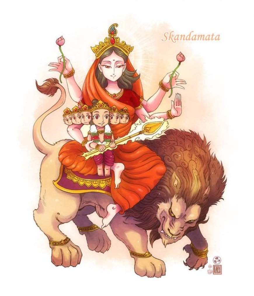 Which goddess is worshiped on the 5th day of Navratri?