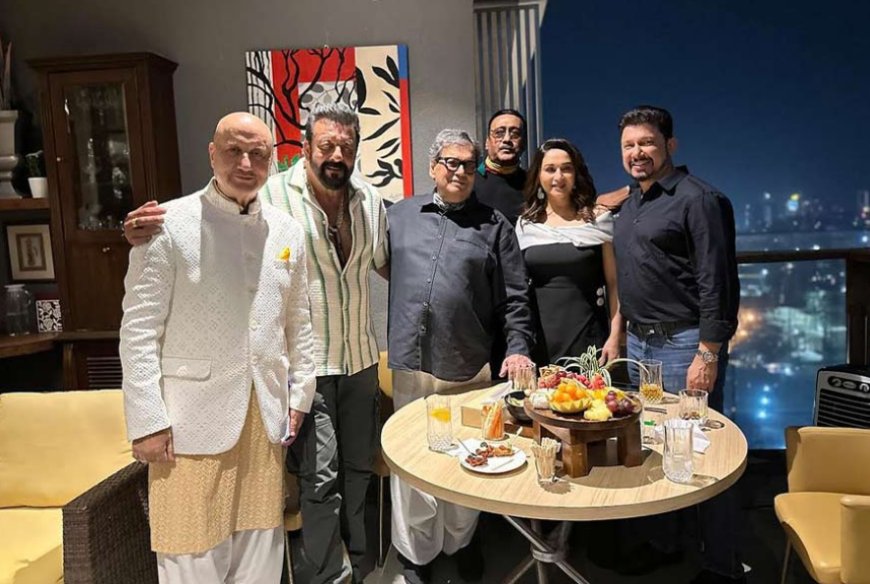 Khalnayak cast reunites for Subhash Ghai and Mukta's wedding anniversary