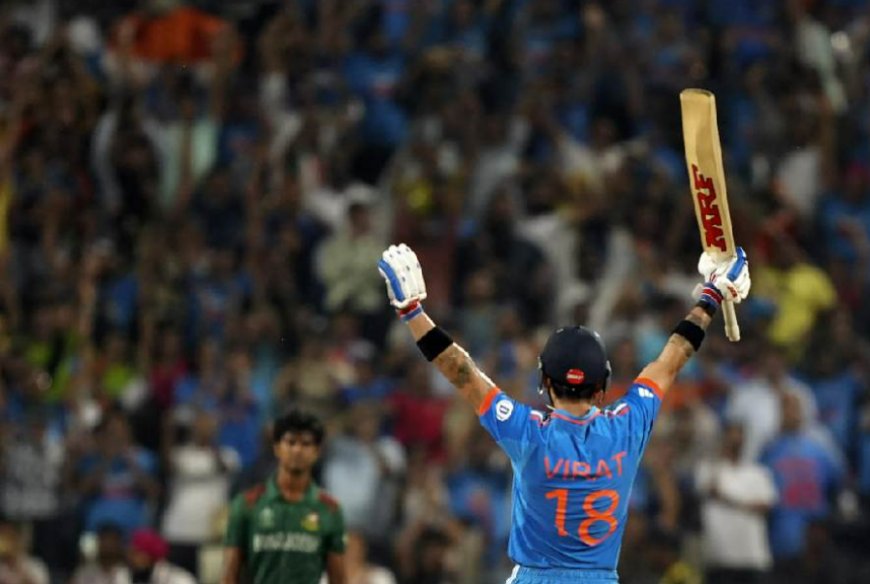 Virat Kohli on the verge of equalling Sachin Tendulkar's ODI hundreds record