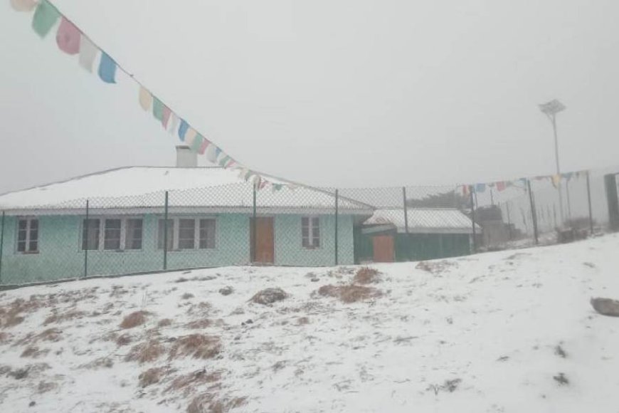Sikkim and Darjeeling Embrace White New Year as Snow Blankets Higher Altitudes