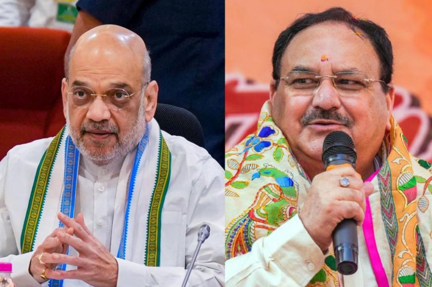 Navigating Factional Challenges: Amit Shah and J.P. Nadda Forge Poll Management Team Amid Concerns