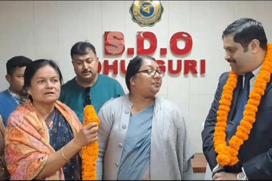 Joyous Inauguration: Tamojit Chakraborty Assumes Role as First SDO of Dhupguri Subdivision