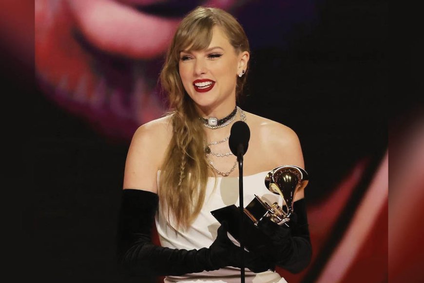 Taylor Swift Unveils Release Date for 'The Tortured Poets Department' Album in Grammy Acceptance Speech