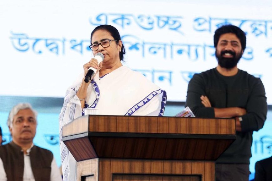 Mamata Banerjee Announces State's Initiative to Implement Ghatal Master Plan Amid Centre's Delay