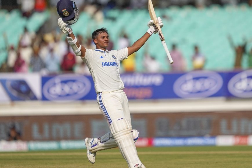 Yashaswi Jaiswal Shines with Century in India vs. England Test Match