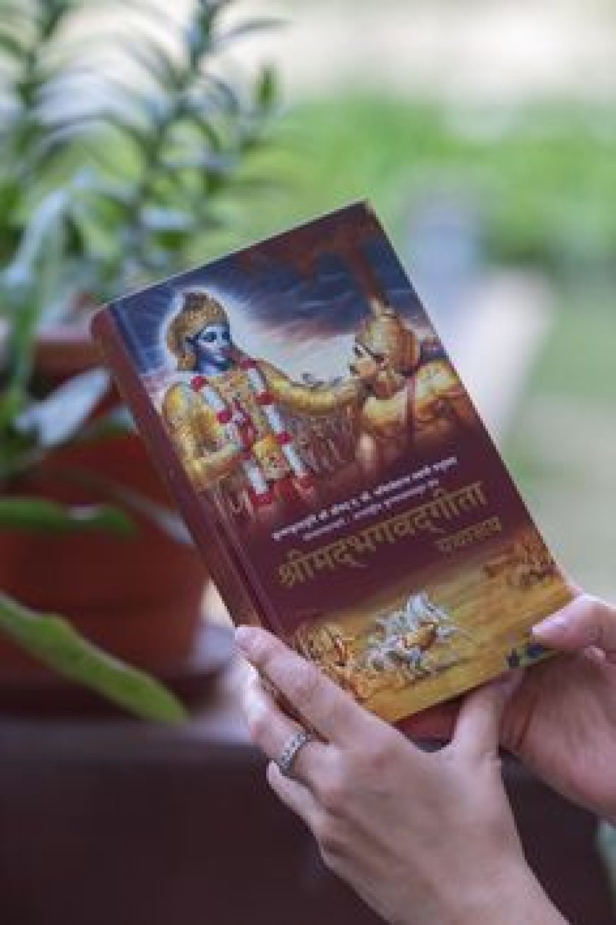 What is the significance of the Bhagavad Gita in the life of Lord Krishna?