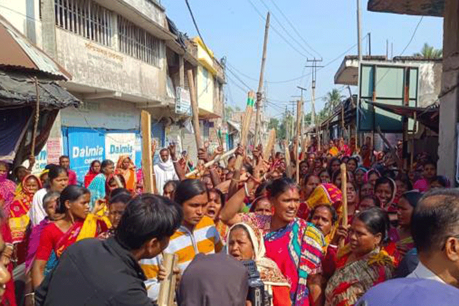 Violent Protests Erupt in Sandeshkhali Over Alleged Trinamul Leader's Reign of Terror