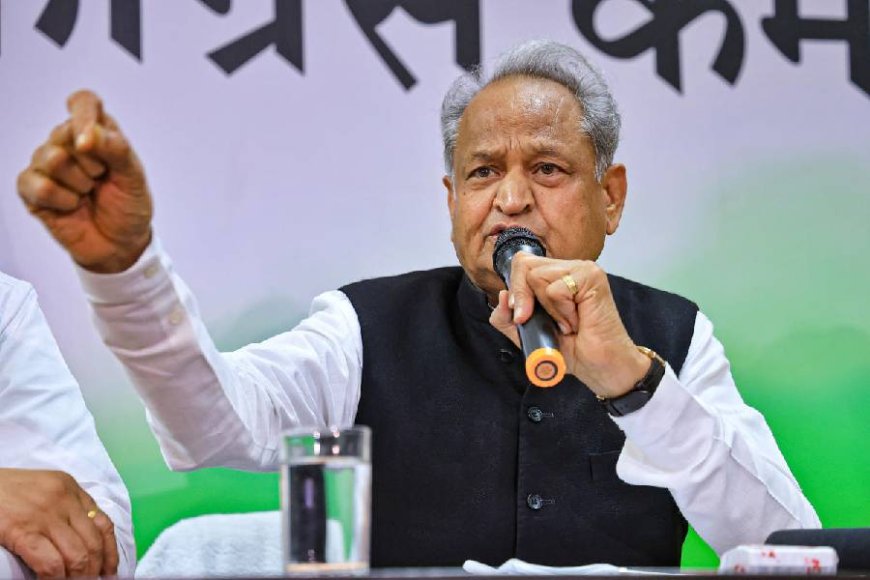 Ashok Gehlot Accuses Centre of Remote Controlling Rajasthan, Weakens Chief Minister's Authority