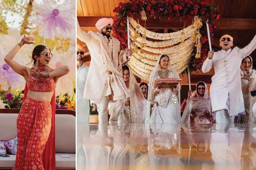 Rakul Preet Singh Shares Glimpses of Stunning Beach Wedding with Jackky Bhagnani in Goa