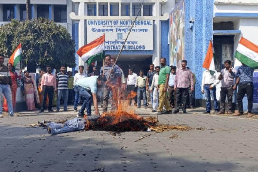 Protests Erupt at Siliguri College and North Bengal University Over Administrative Decisions