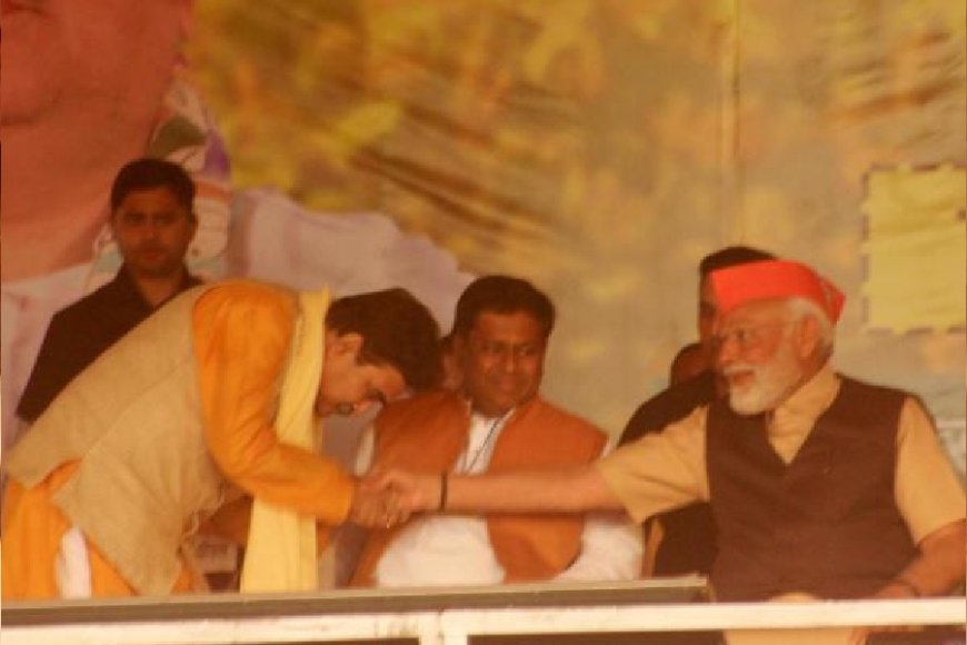 Former Judge's Political Debut: Greeting Modi Sparks Controversy at Siliguri Rally