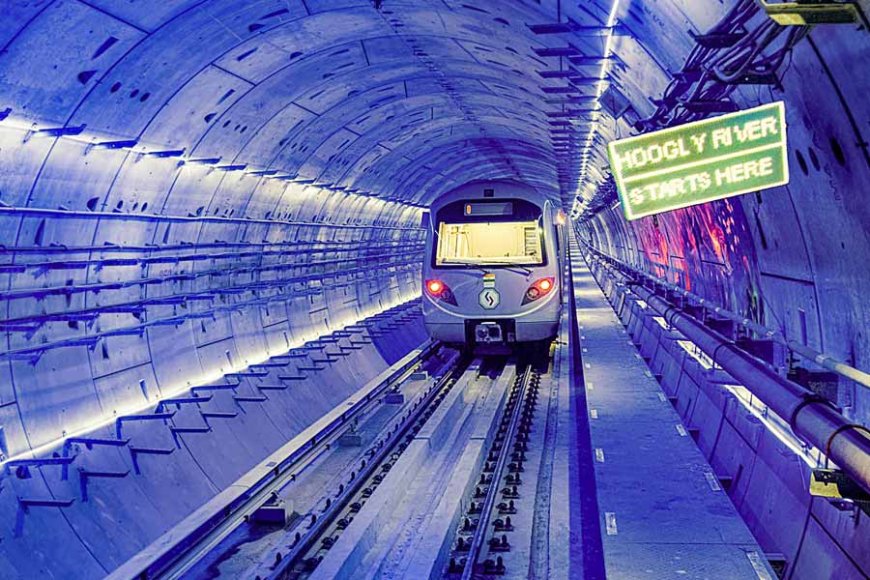 India's First Underwater Metro Train Launches Commercial Services in Kolkata