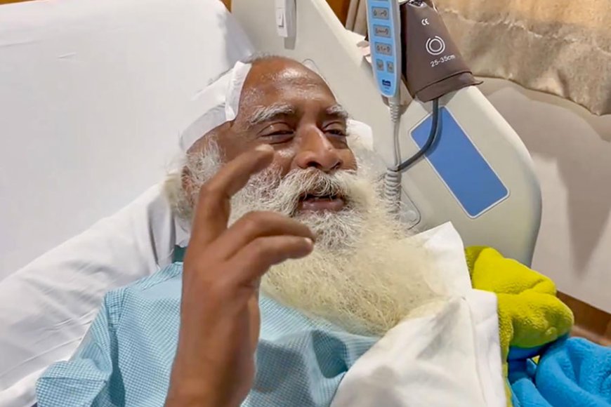 Spiritual Leader Sadhguru Jaggi Vasudev Recuperating After Emergency Brain Surgery