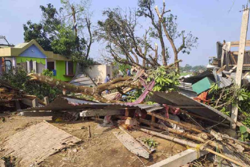 Micro Tornado Ravages Barnish, Jalpaiguri: Residents Struggle for Recovery