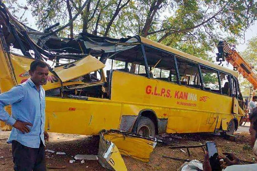 Tragedy Strikes: Intoxicated Bus Driver Causes Fatal Accident in Haryana, India