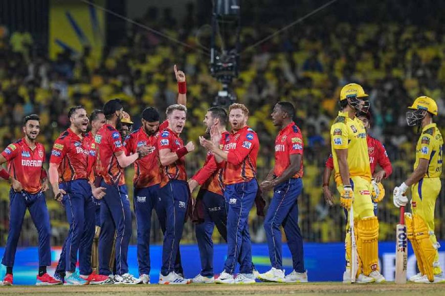 Punjab Kings Outplay CSK in Clinical Chase at Chepauk