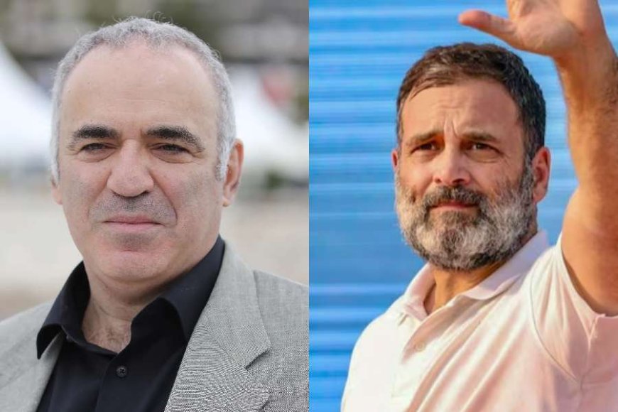 Garry Kasparov’s ‘Little Joke’ on Rahul Gandhi’s Chess Skills Goes Viral