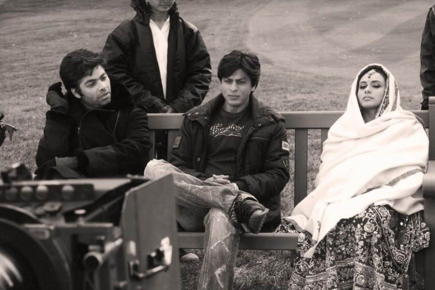 Karan Johar Shares BTS Moment with Shah Rukh Khan and Rani Mukherji from 'Kabhi Alvida Naa Kehna'
