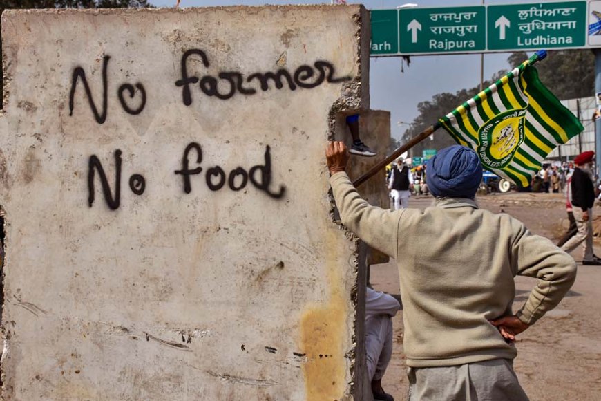 Farmers Celebrate 100 Days of Ongoing Protest at Shambhu and Other Border Points