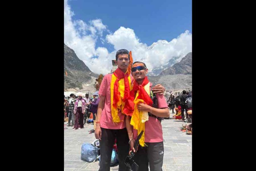 Two Youths from Kalimpong Run 1,800 km to Kedarnath in 43 Days