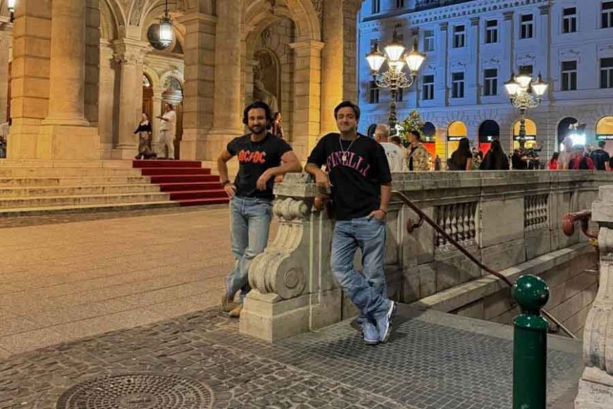 Saif Ali Khan and Siddharth Anand Reunite in Budapest for Upcoming Action-Thriller