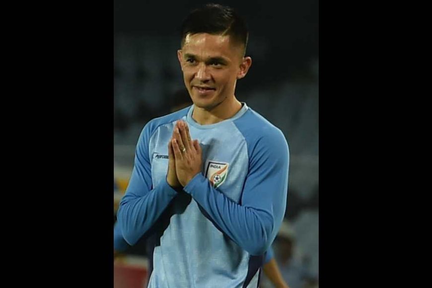 Chhetri Receives Emotional Send-Off Before Final India Appearance