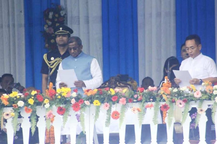 Prem Singh Tamang (Golay) Sworn in as Sikkim Chief Minister for Second Consecutive Term