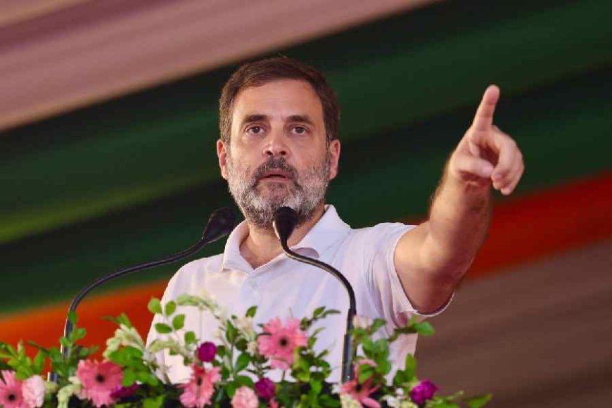 Rahul Gandhi Calls NDA Government ‘Crippled’ Post BJP’s Setback