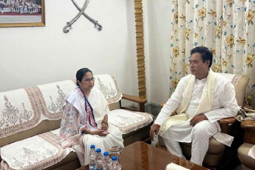 Mamata Banerjee's Courtesy Visit to BJP MP Nagen Roy's Residence in Cooch Behar