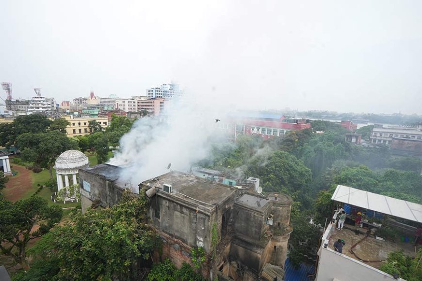Fire Breaks Out in Central Kolkata Building: No Injuries Reported