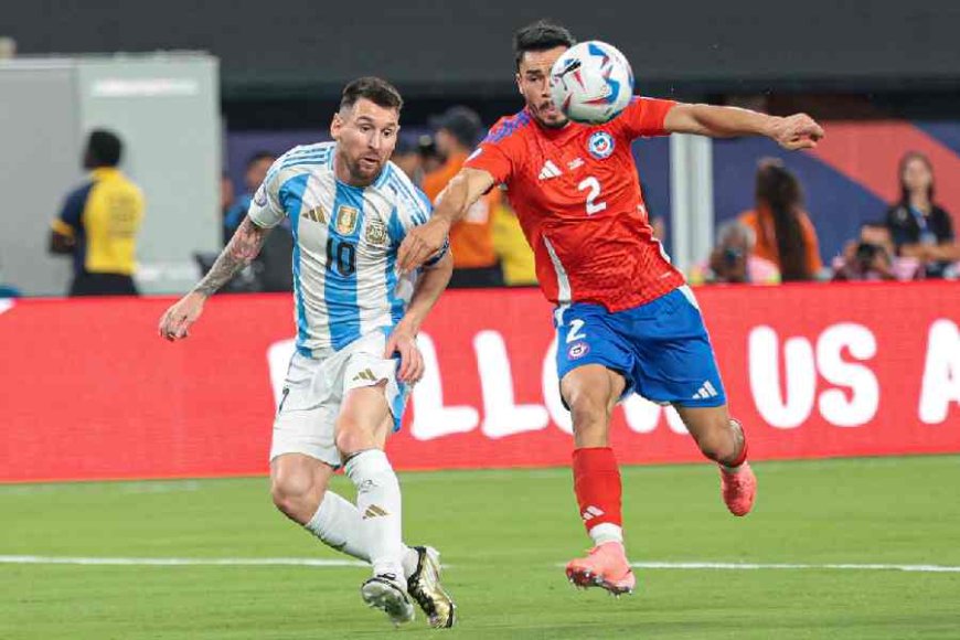 Argentina Edges Past Chile 1-0, Reaches Copa America Quarterfinals